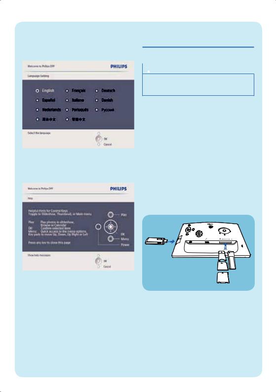 Philips SPF4008, SPF4208 Getting Started Guide