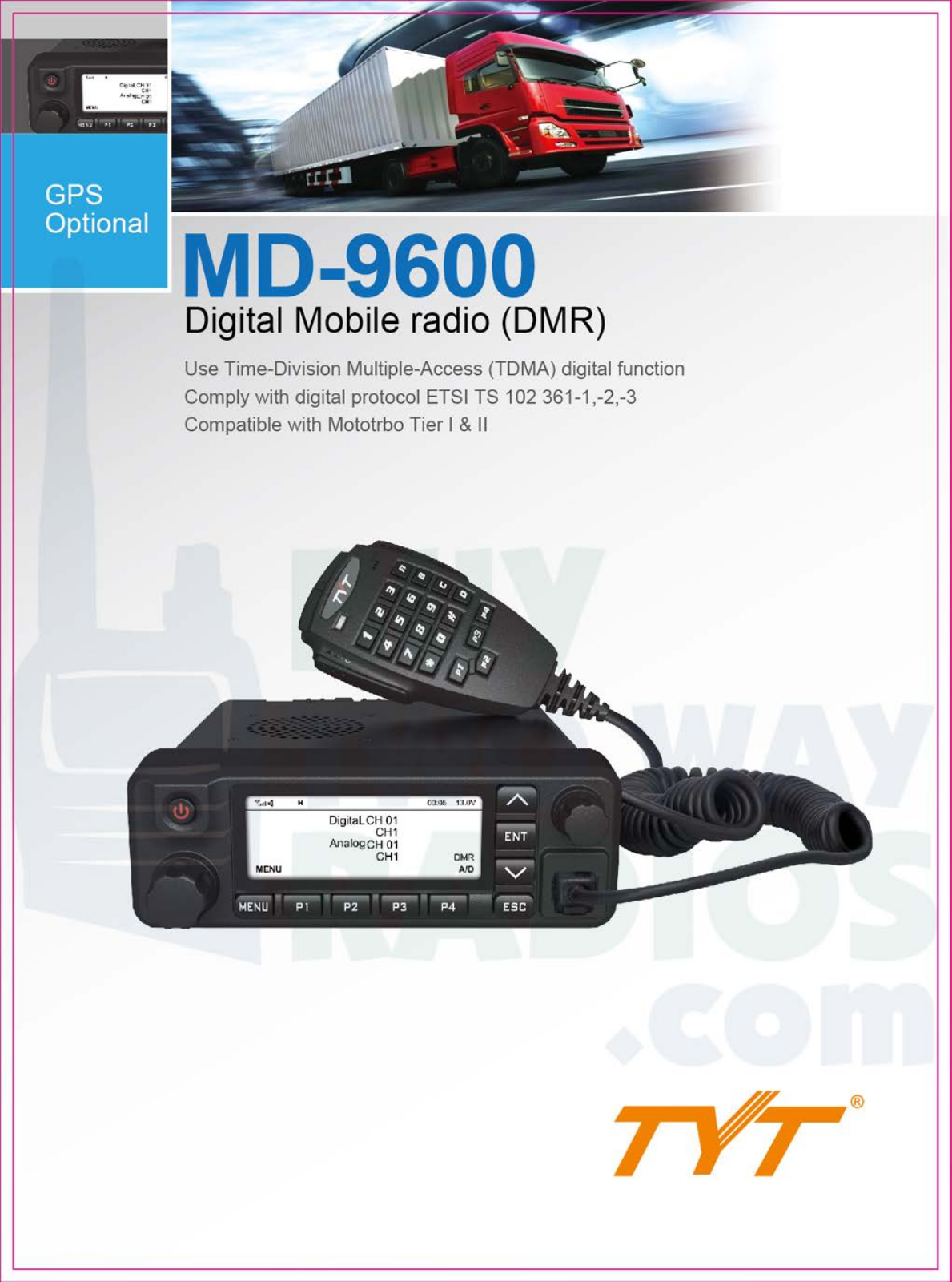 TYT TYT_MD-9600 brochure