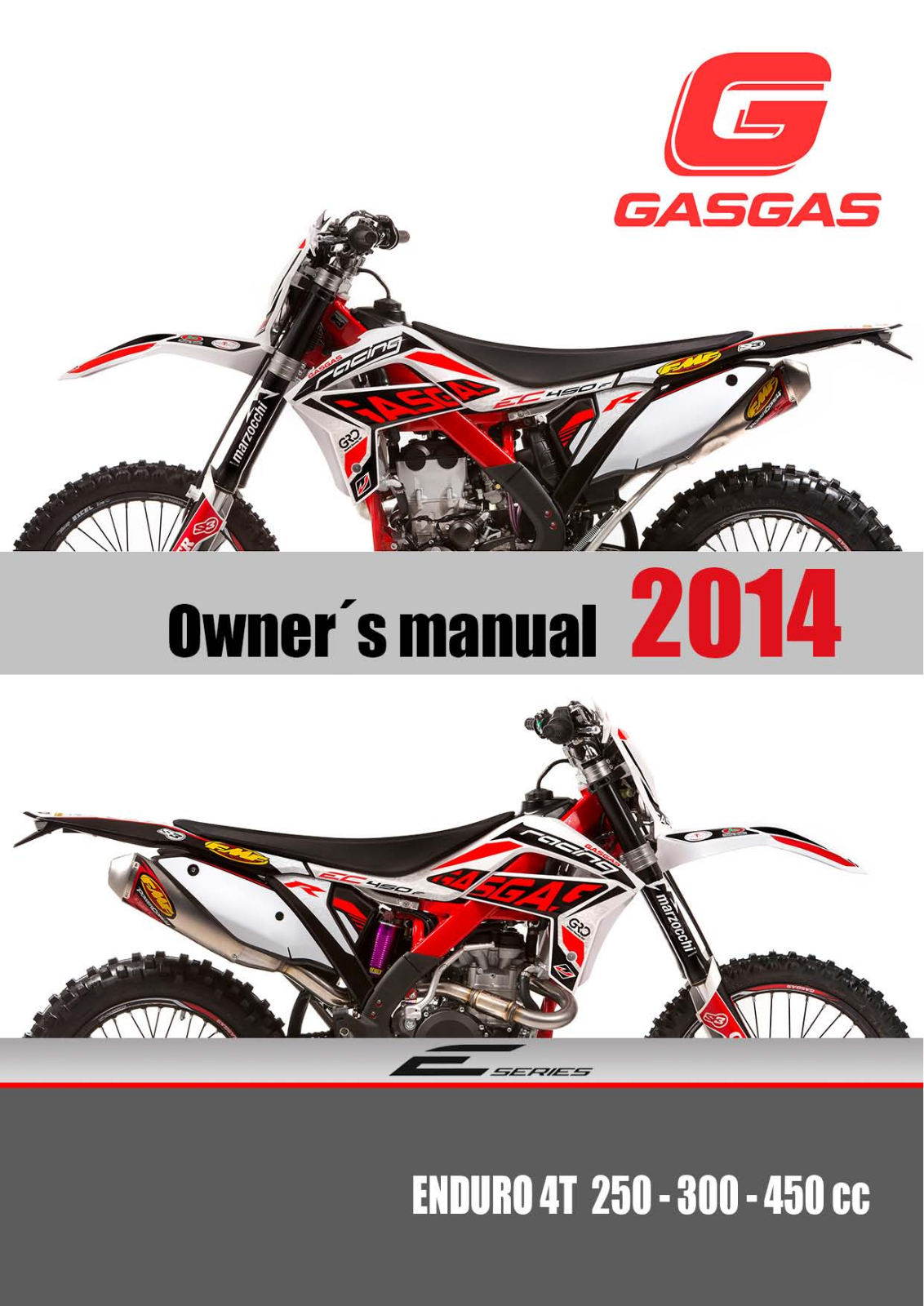 GasGas Enduro 4T 250-300-450cc 2014 Owner's manual