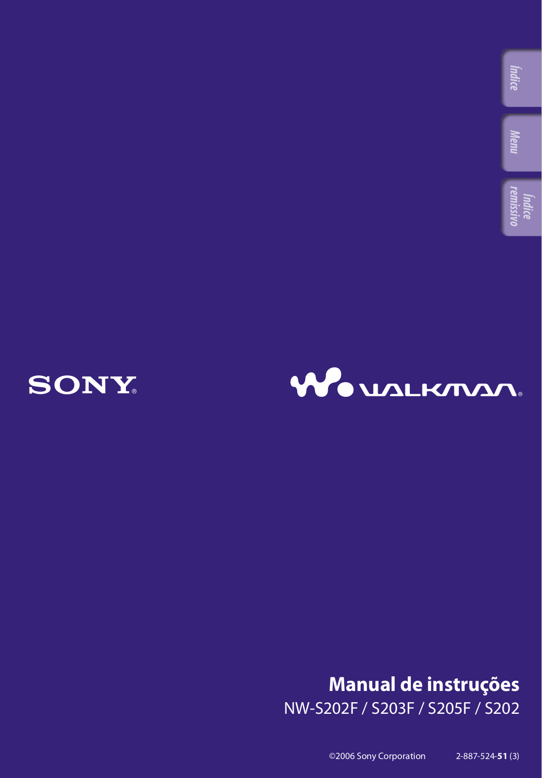 Sony NW-S205F, NW-S203F, NW-S202F, NW-S202 User Manual