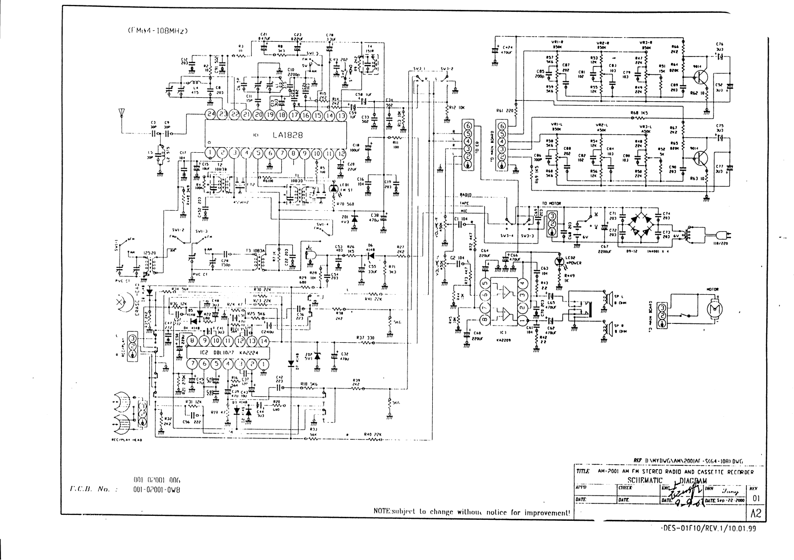 Vitek VT-3226 Schematic