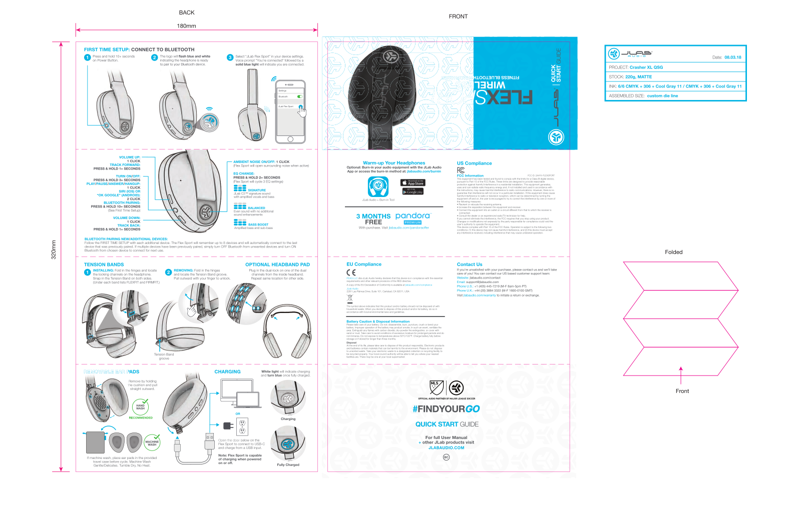 PEAG JLab Audio FLEXSPORT User Manual