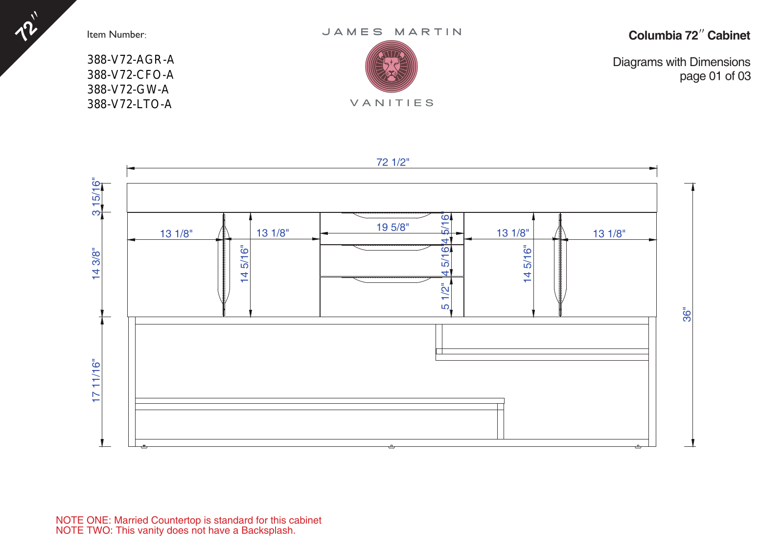 James Martin 388V72SGWRGMW, 388V72DLTOBNMW, 388V72DAGRBNMW, 388V72DAGRBNDGG, 388V72DAGRRGDGG Diagram