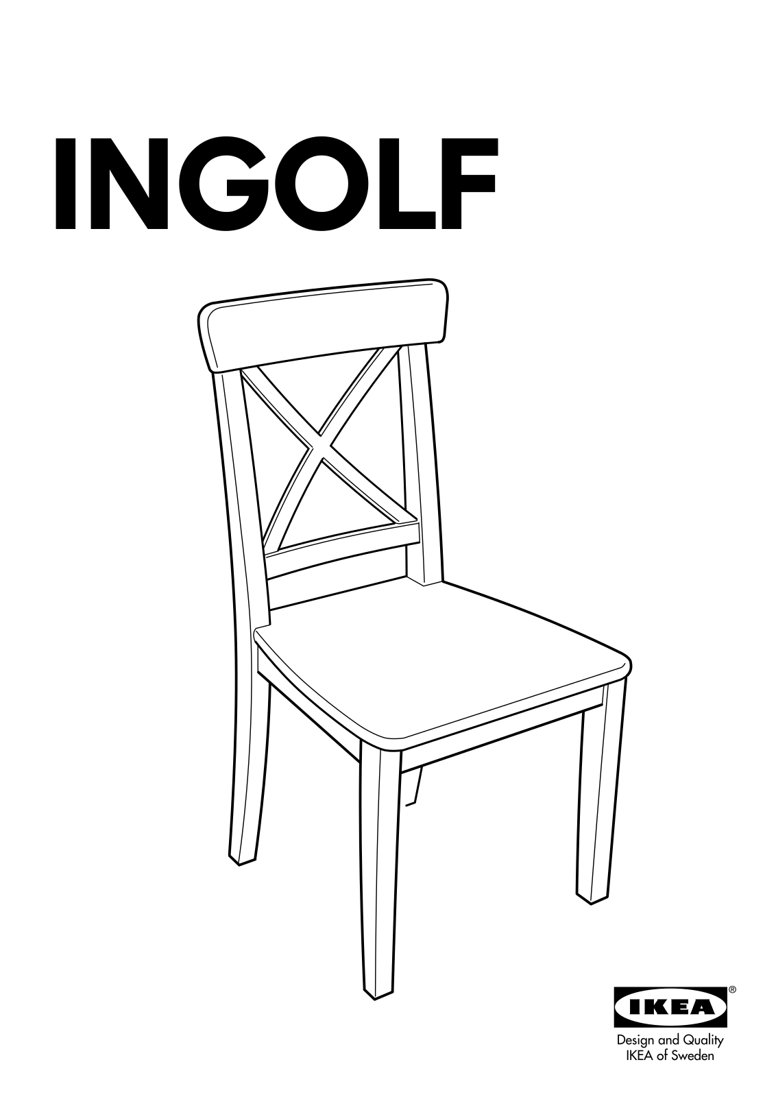 IKEA INGOLF User Manual