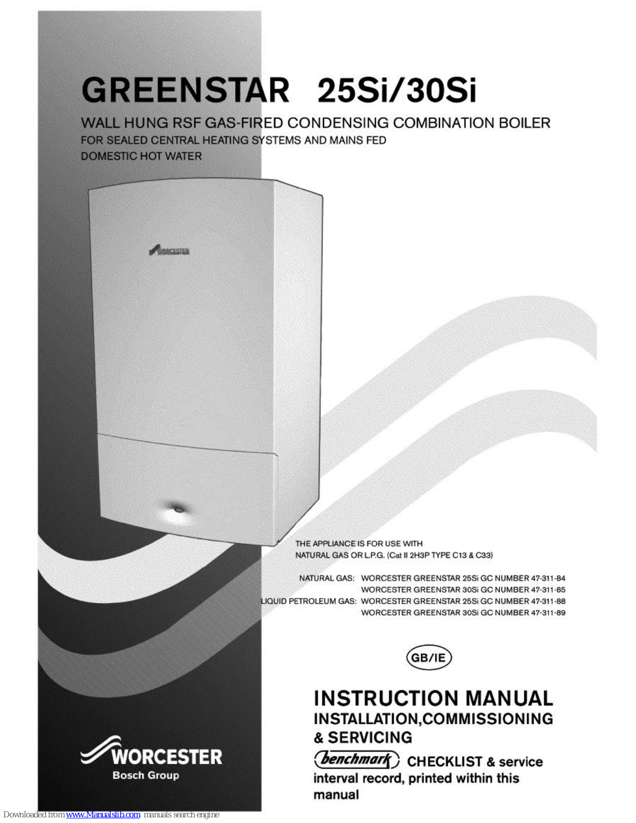 GREENSTAR 25Si, 30Si Instruction Manual - ManualMachine.com