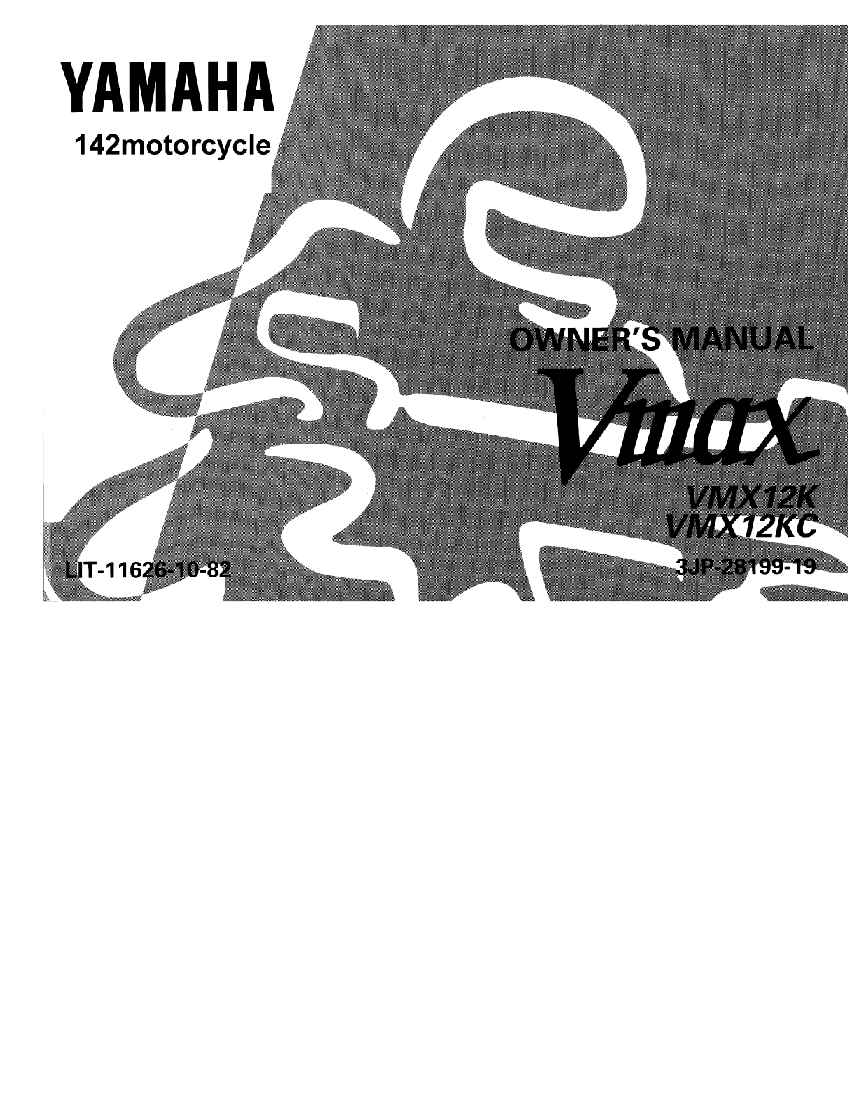 Yamaha VMAX VMX12K, VMAX VMX12KC User Manual
