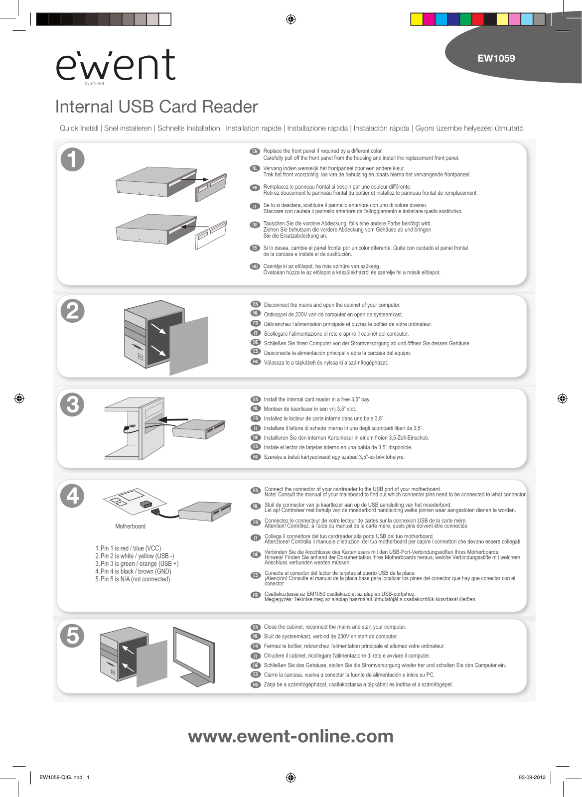 Ewent EW1059 User Manual