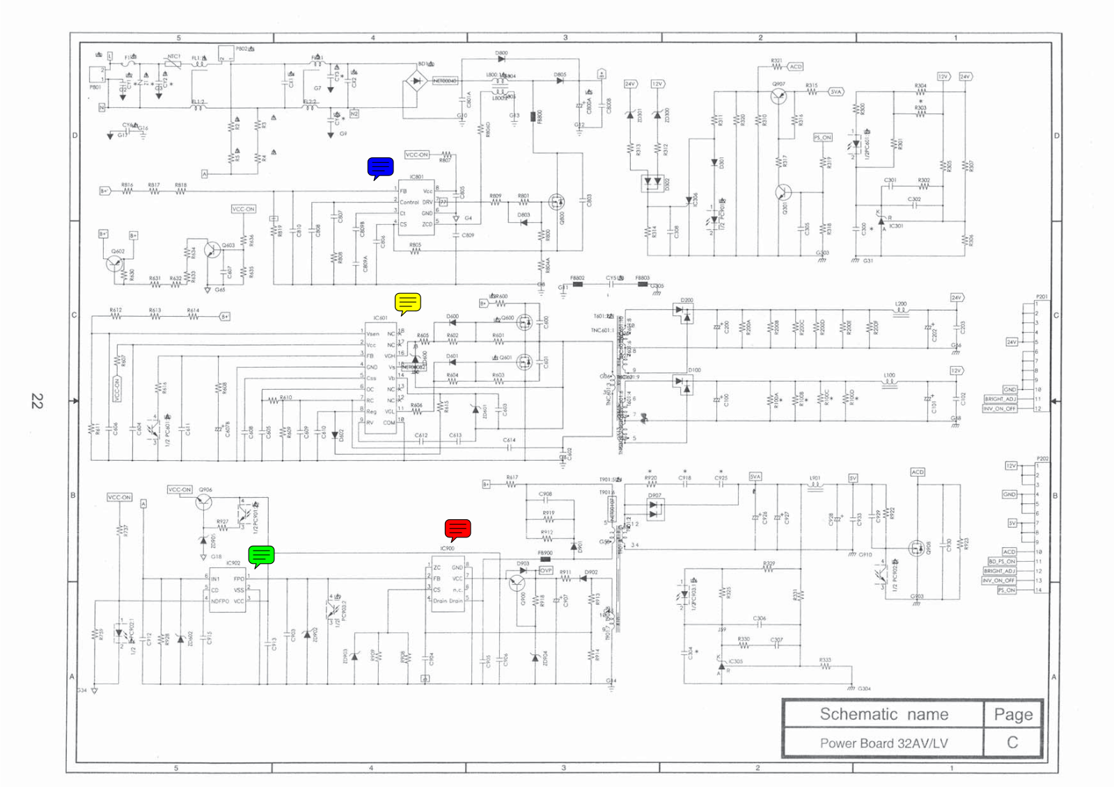 Delta DPS-92CP Schematic