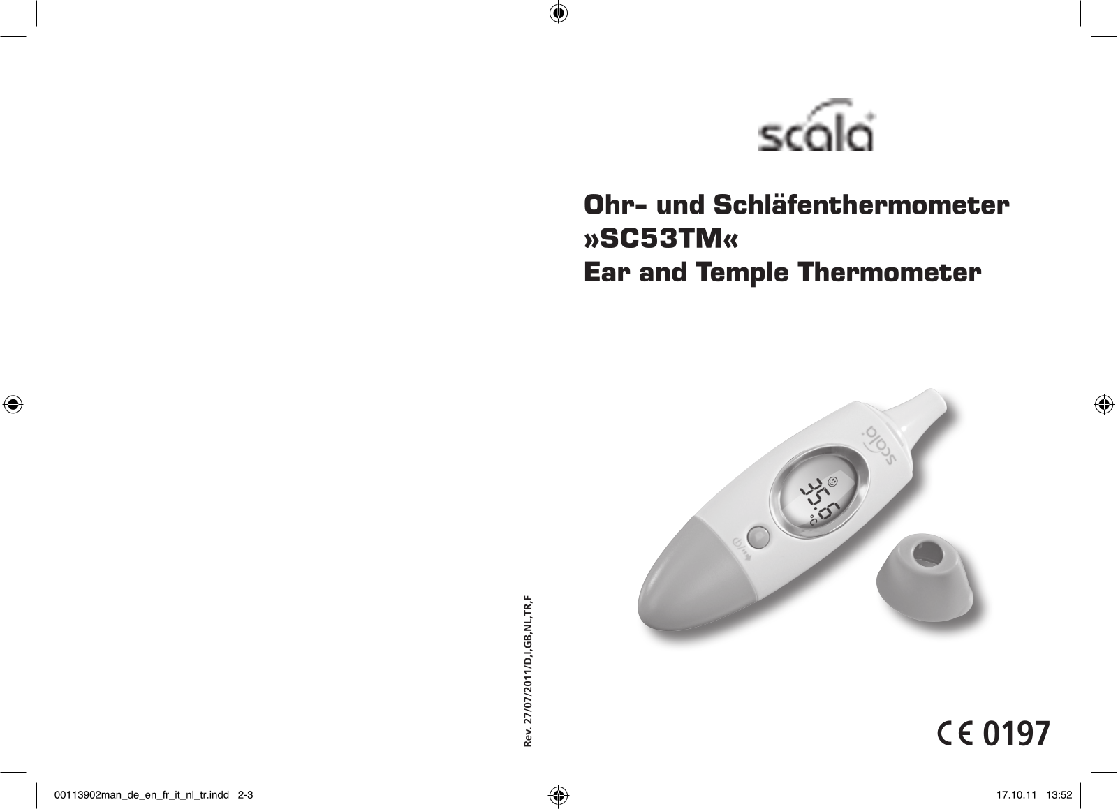 Scala SC 53 TM User guide