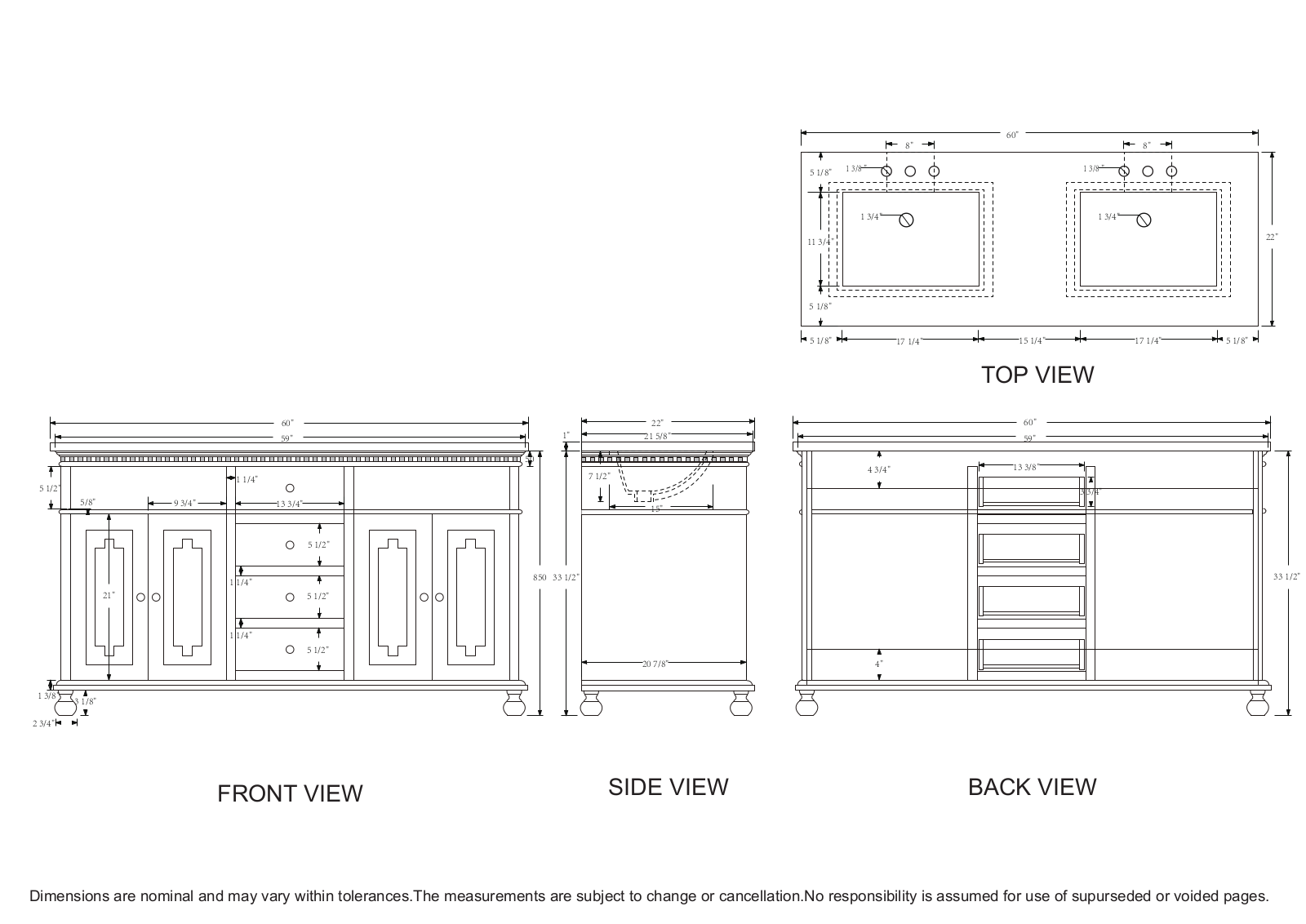 Birch Lane™ BL23068 Specifications - ManualMachine.com
