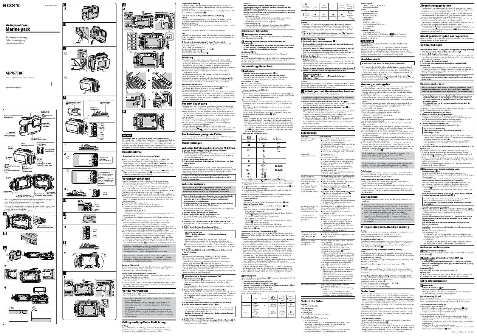 Sony MPK-THK User Manual