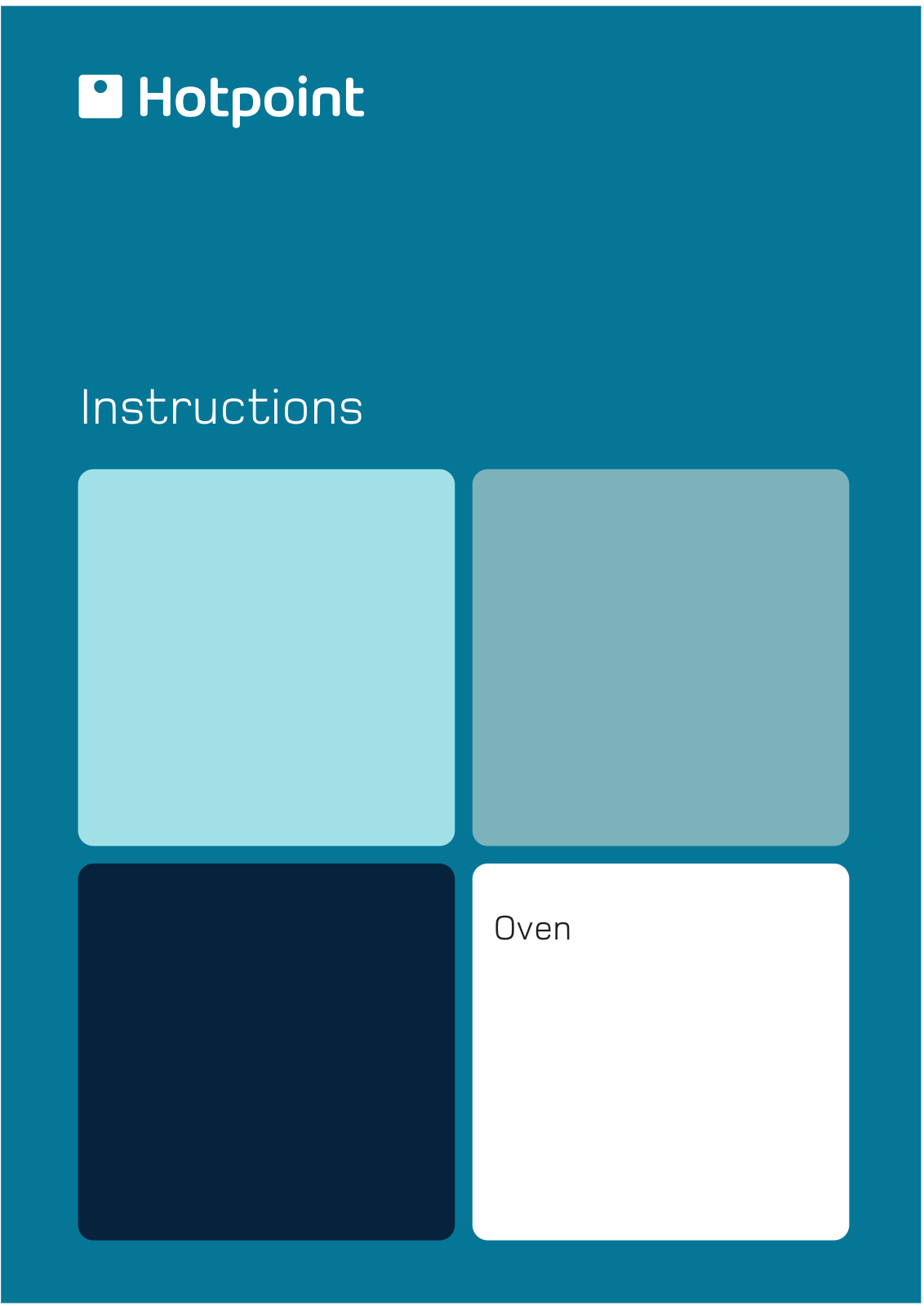 Hotpoint DY330GW Instruction booklet