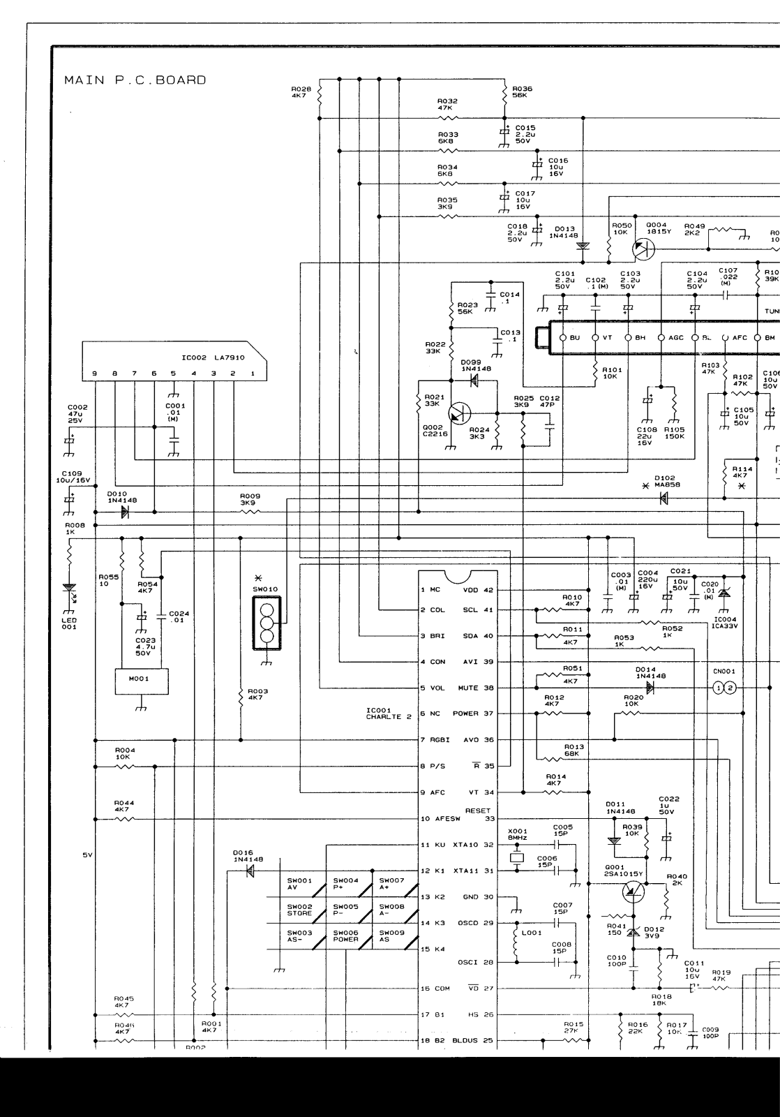 Erisson 14GX37(A) Schematic