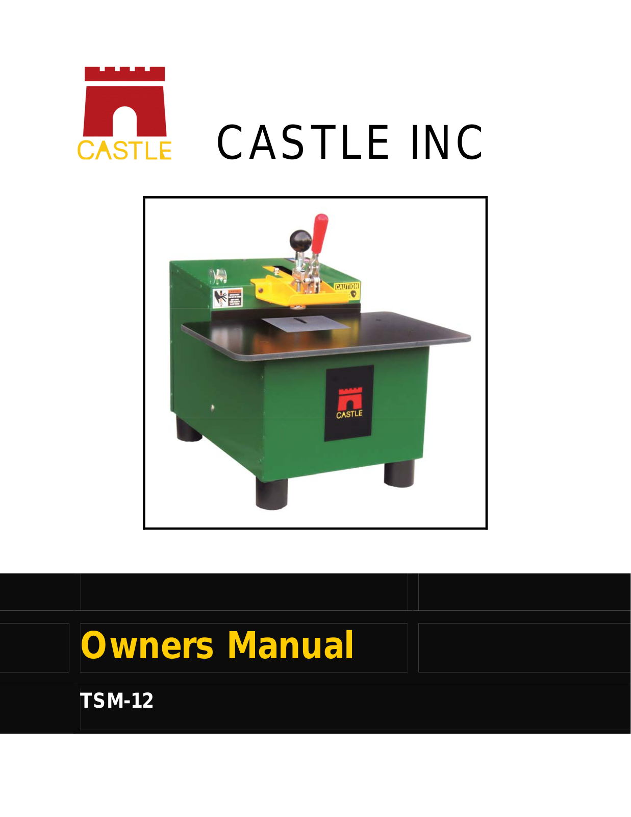 Castle TSM-12 User Manual