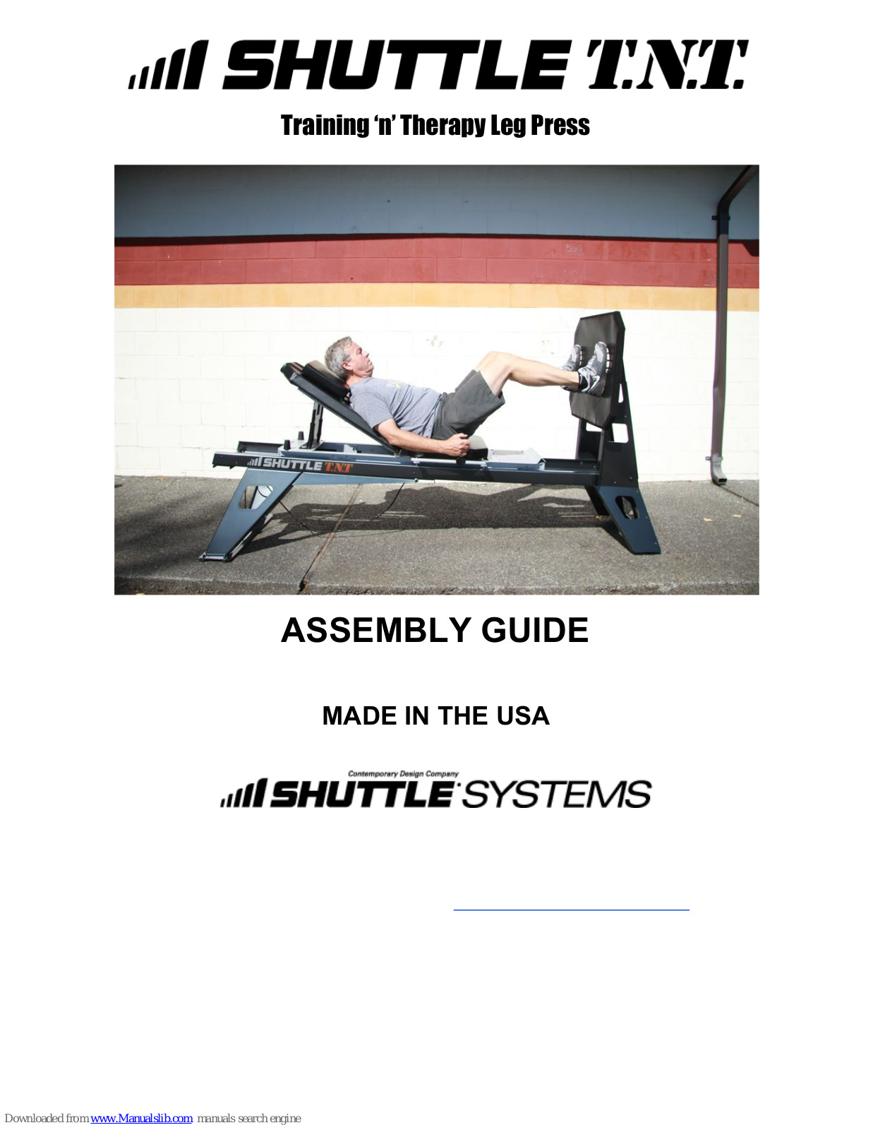 Shuttle TNT Assembly Manual