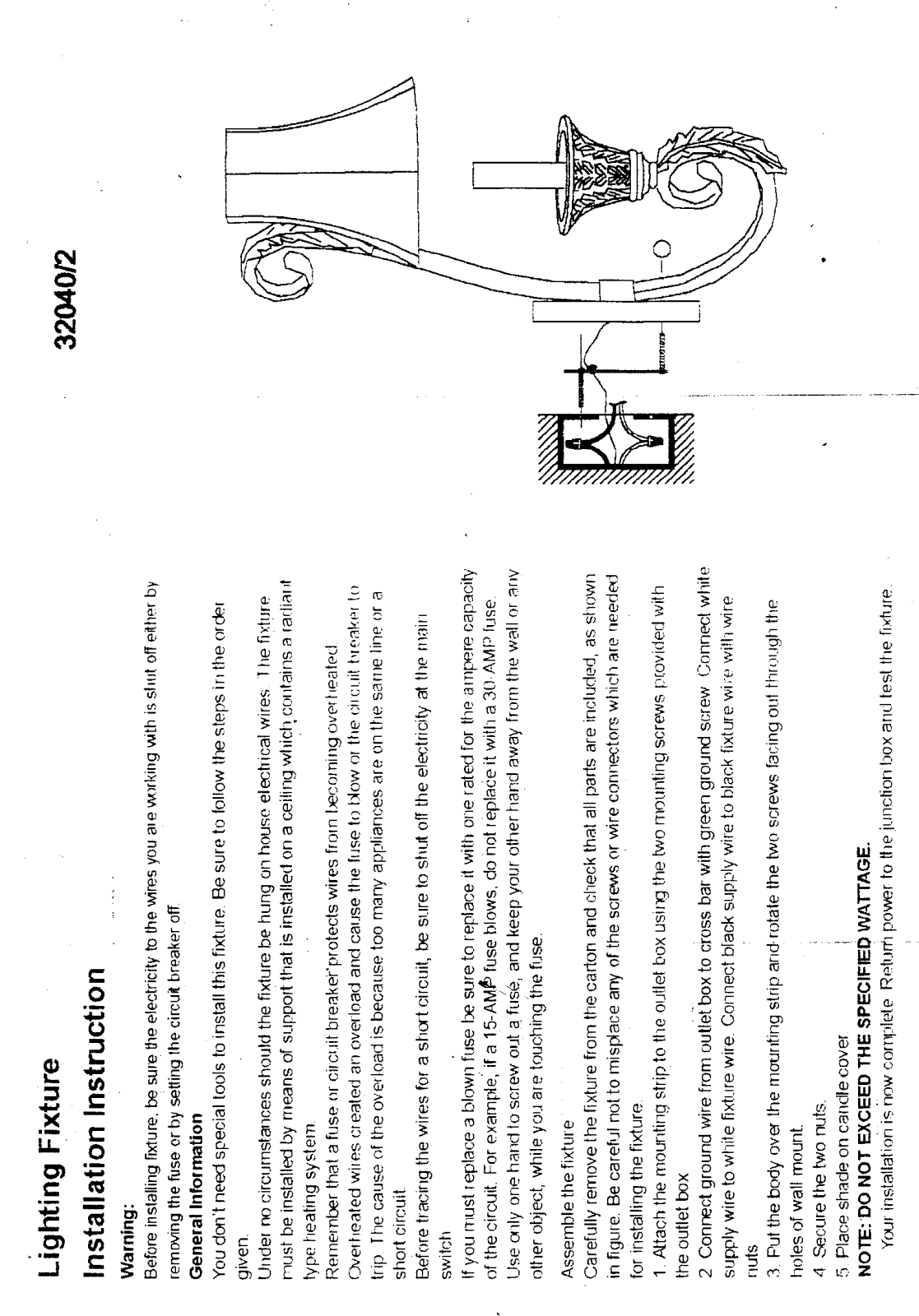 Triarch 32040-2 User Manual