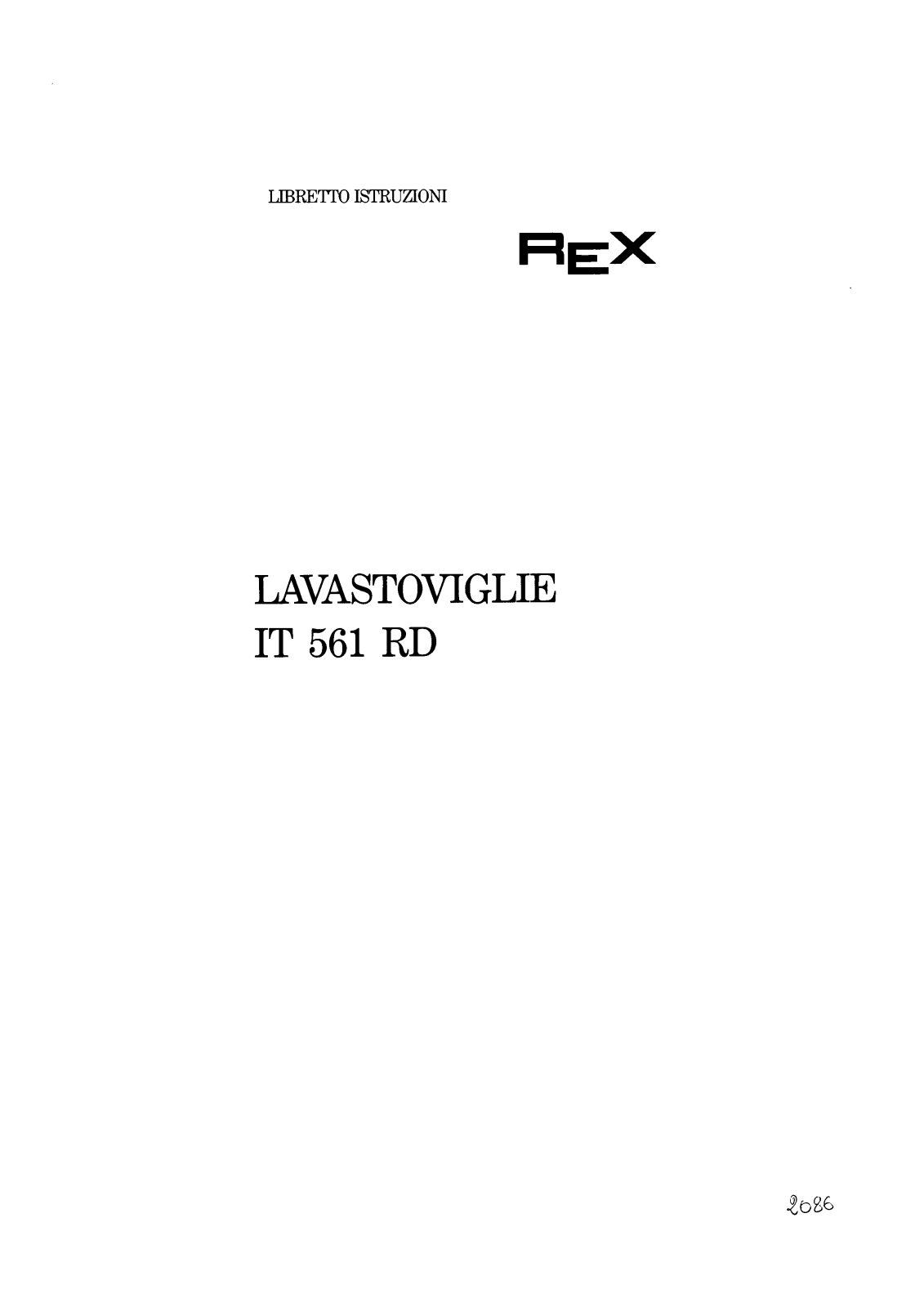 Rex IT561RD User Manual