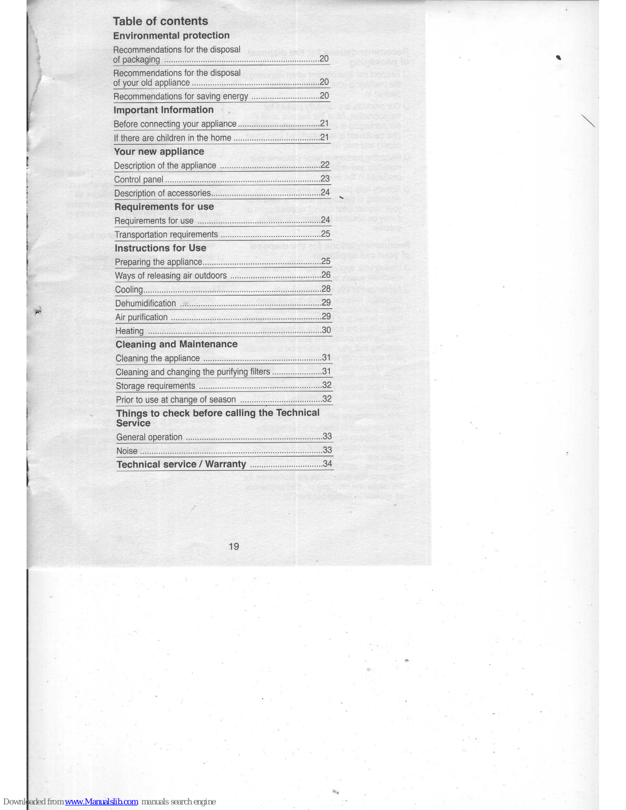 Bosch PAM0520, PAM0530, PAM0540 User Manual