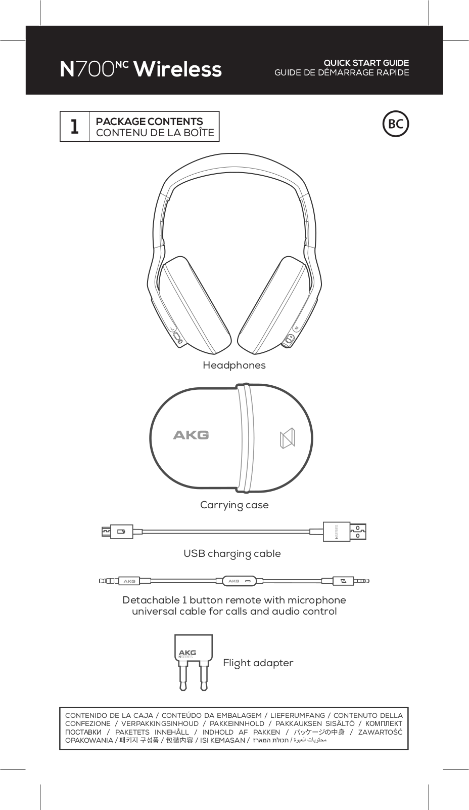 Harman N700NC User Manual