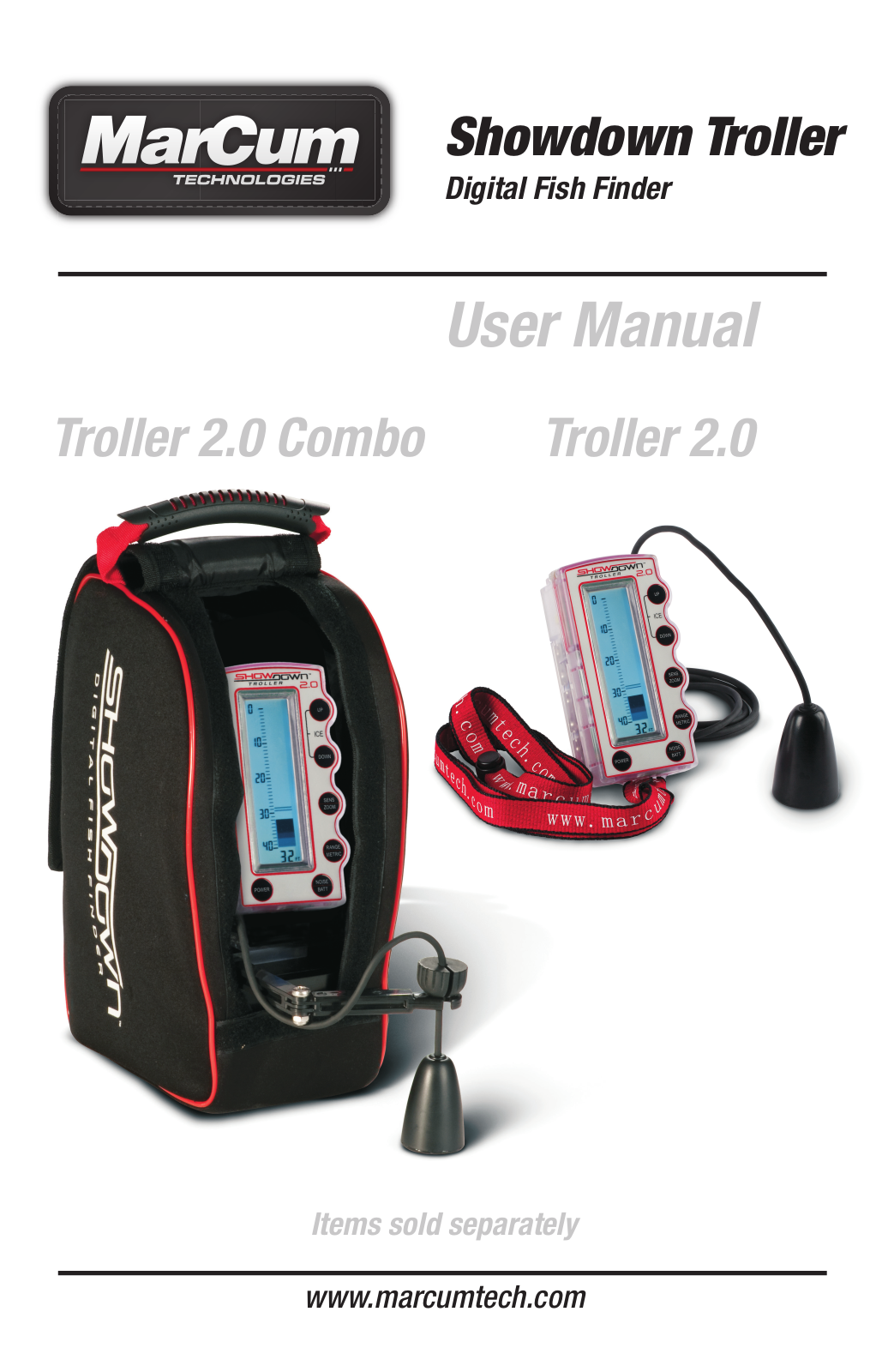 Marcum technologies Showdown Troller 2.0 Combo, Showdown Troller 2.0 User Manual