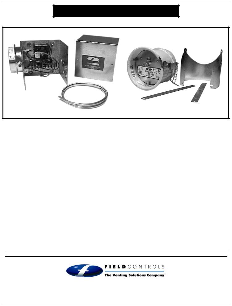 Field Controls CK-43 User Manual