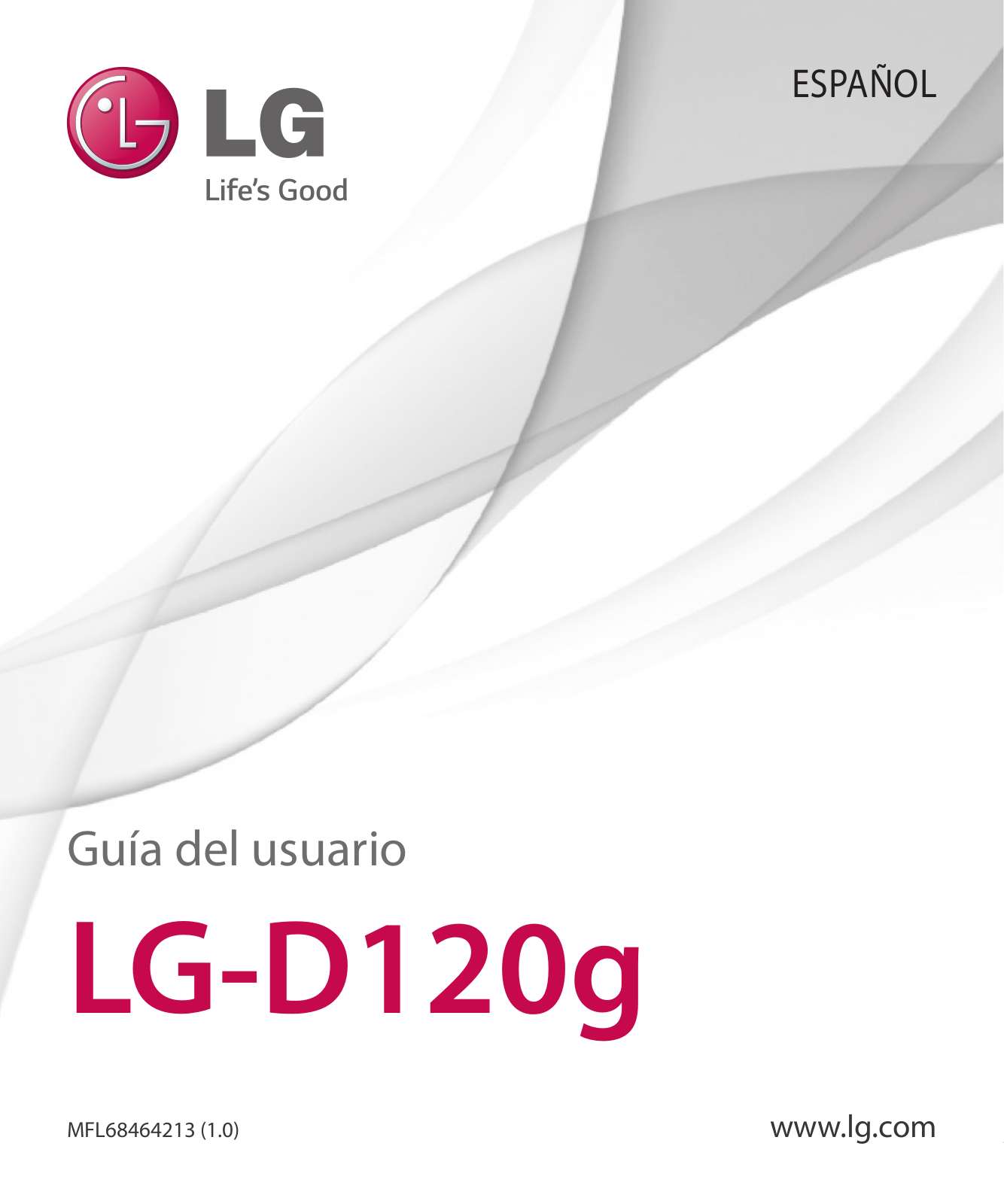 LG LGD120G Owner's manual