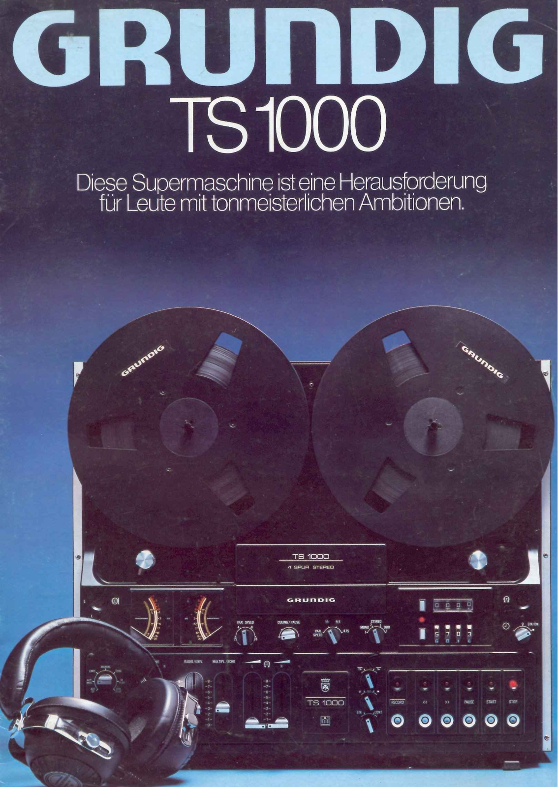 Grundig TS-1000 User Manual