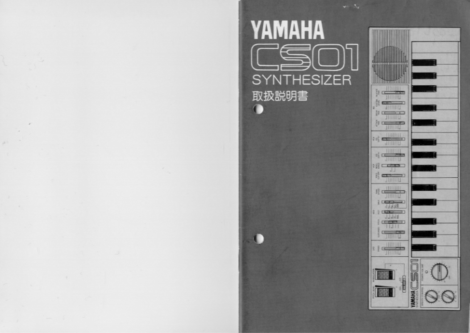 Yamaha CS01 User Manual