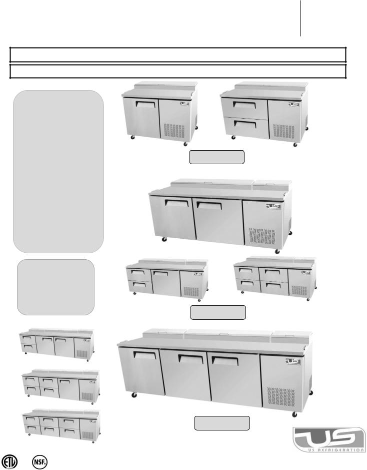 US Refrigeration USPV-67 Manual