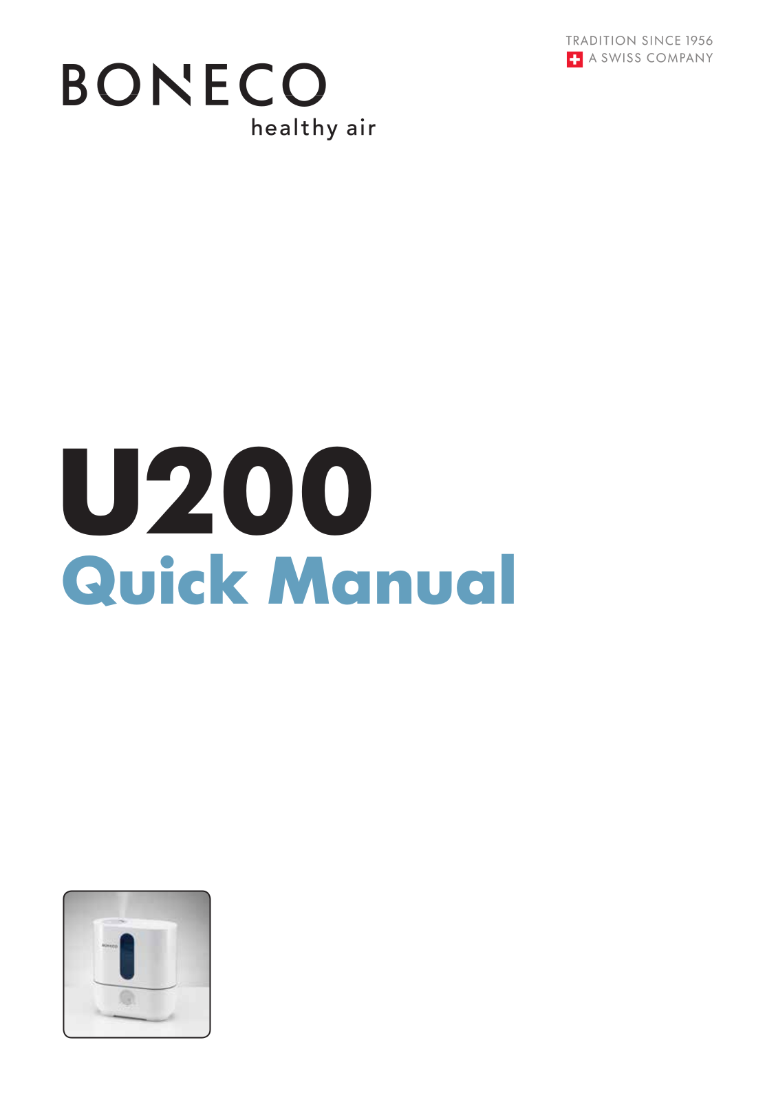 Boneco U200 User guide