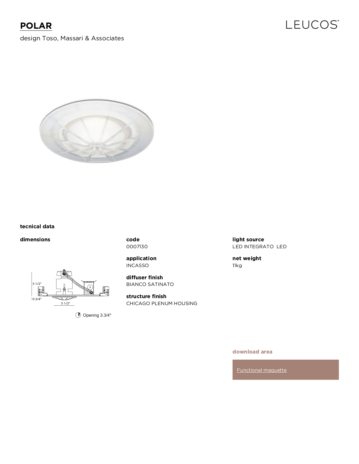 Leucos KBJI1041 Specifications - ManualMachine.com