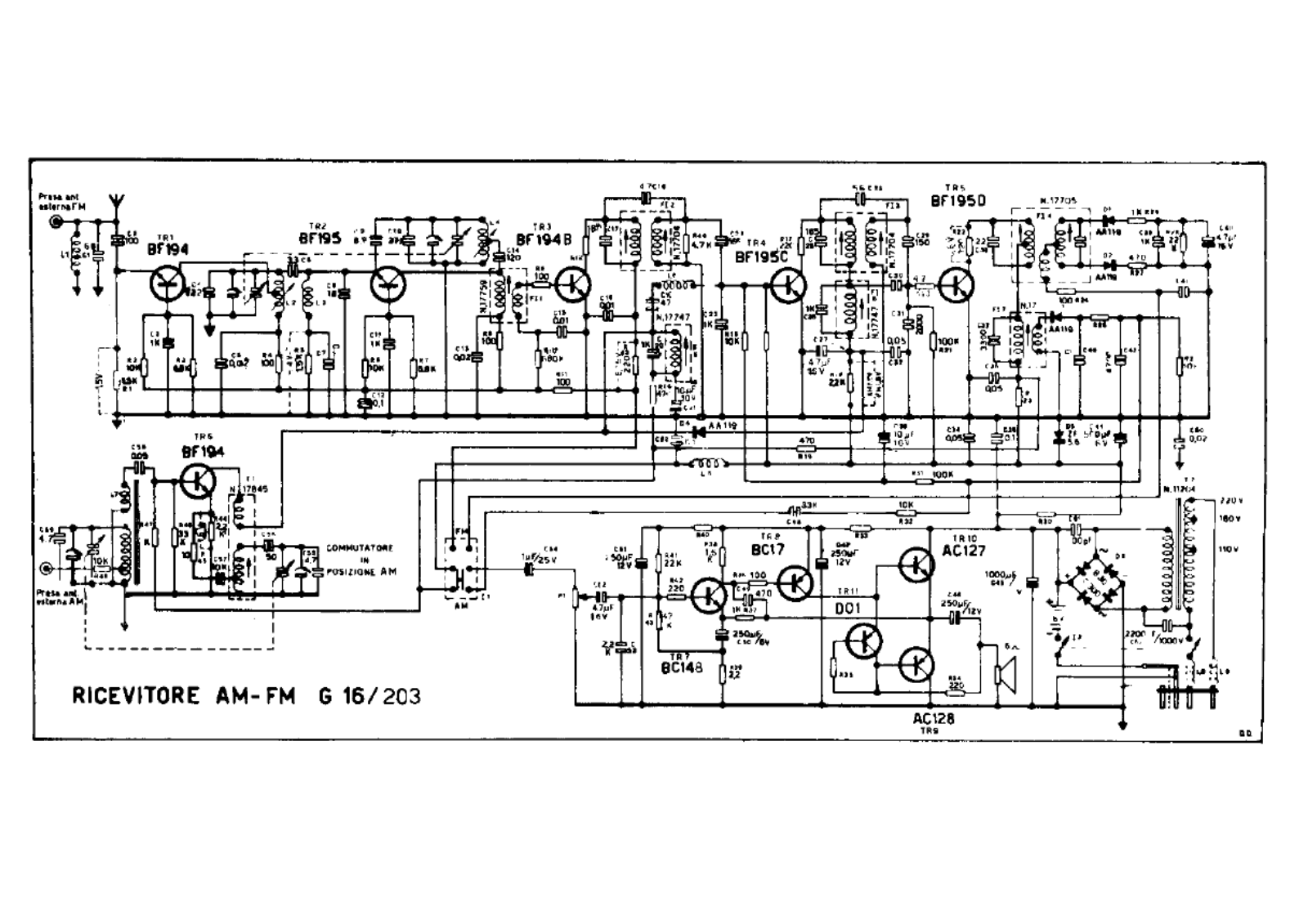 Geloso g16 203 schematic