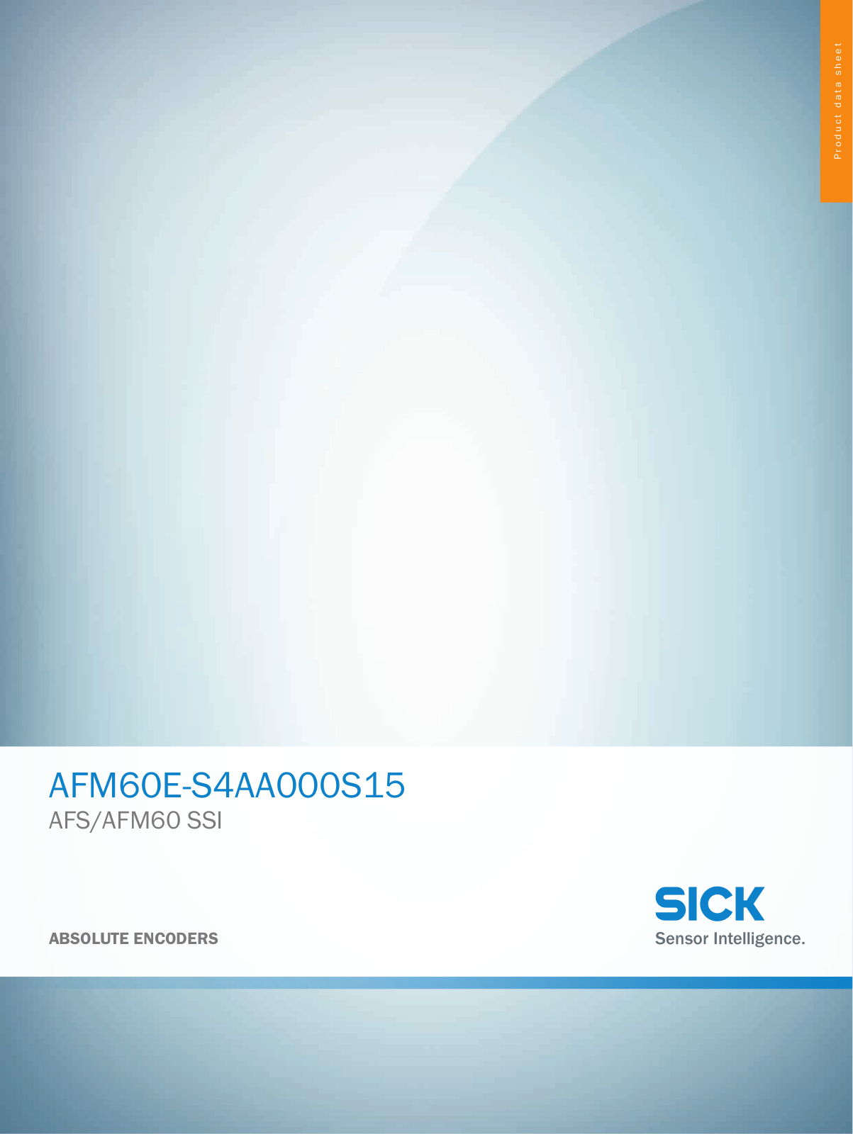 Sick AFM60E-S4AA000S15 Data Sheet