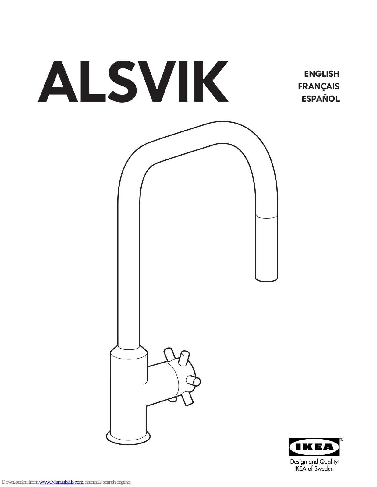 IKEA ALSVIK AA-289447-2, ALSVIK Assembly Instructions Manual - ManualMachine.com