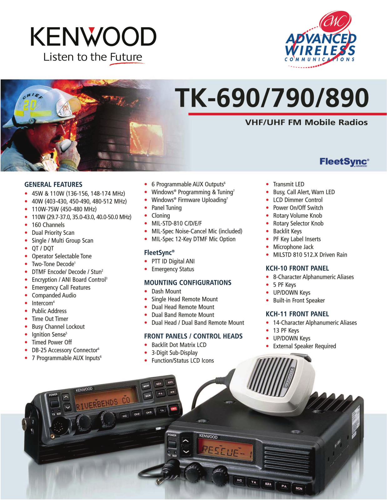 Advanced Wireless Solutions TK-690 User Manual