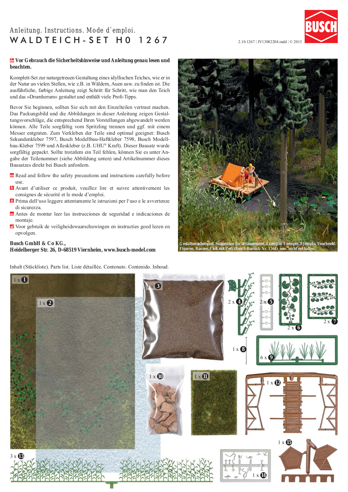 Busch 1267 User manual - ManualMachine.com