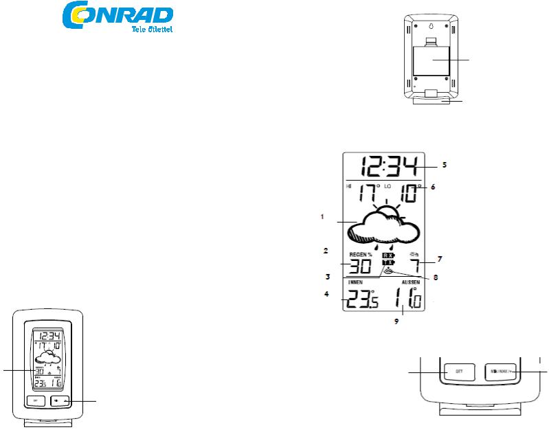 Techno Line WD1070 Operating Instructions