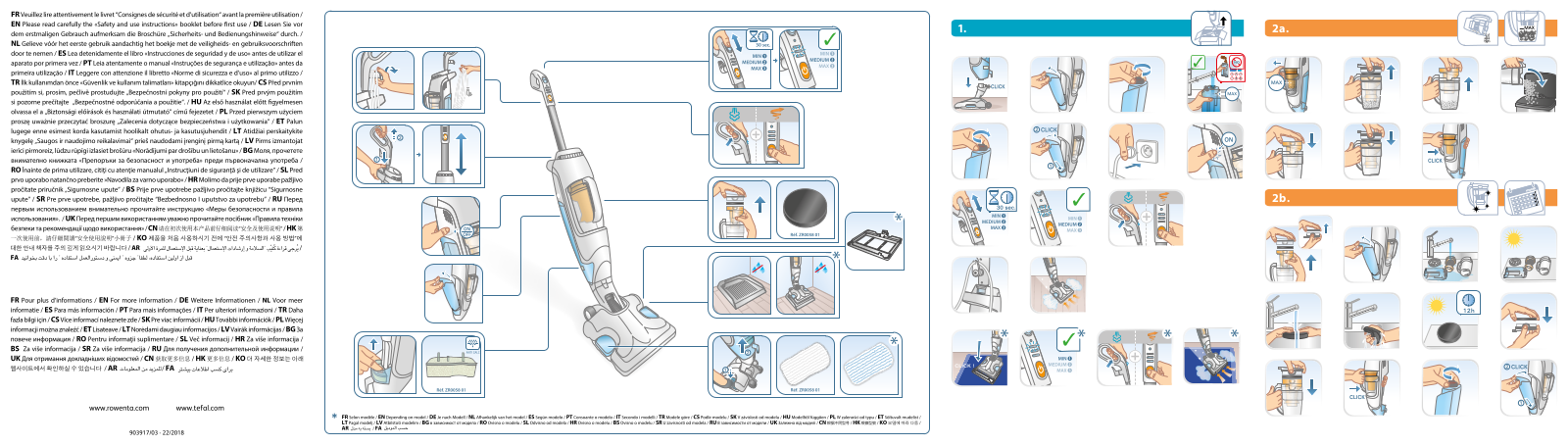 Tefal VP7777WH User Manual