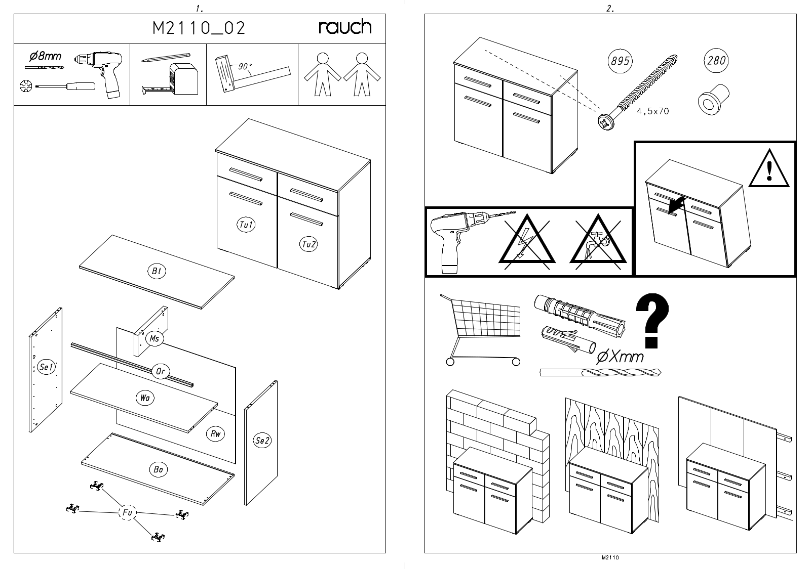 rauch M2110 Assembly instructions - ManualMachine.com