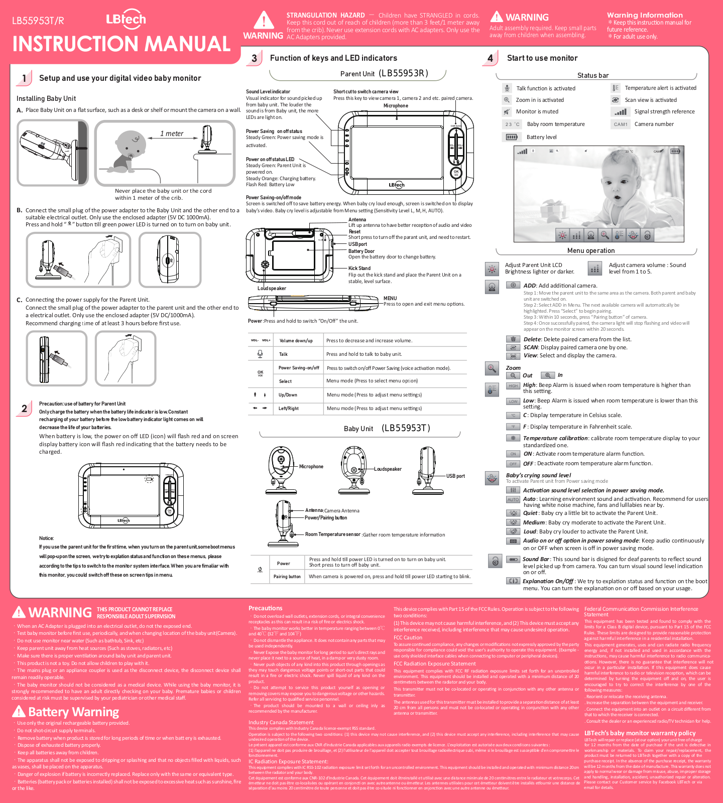 LB Technology 55953TR User Manual