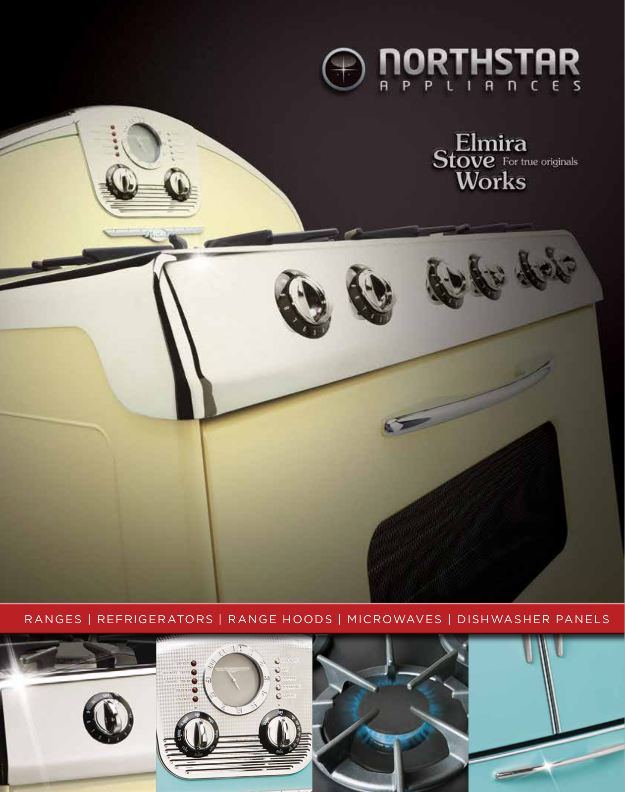 Elmira Stove Works 1954X, 1954PCCR, 1958CR, 1954CX, 1958BY Brochure