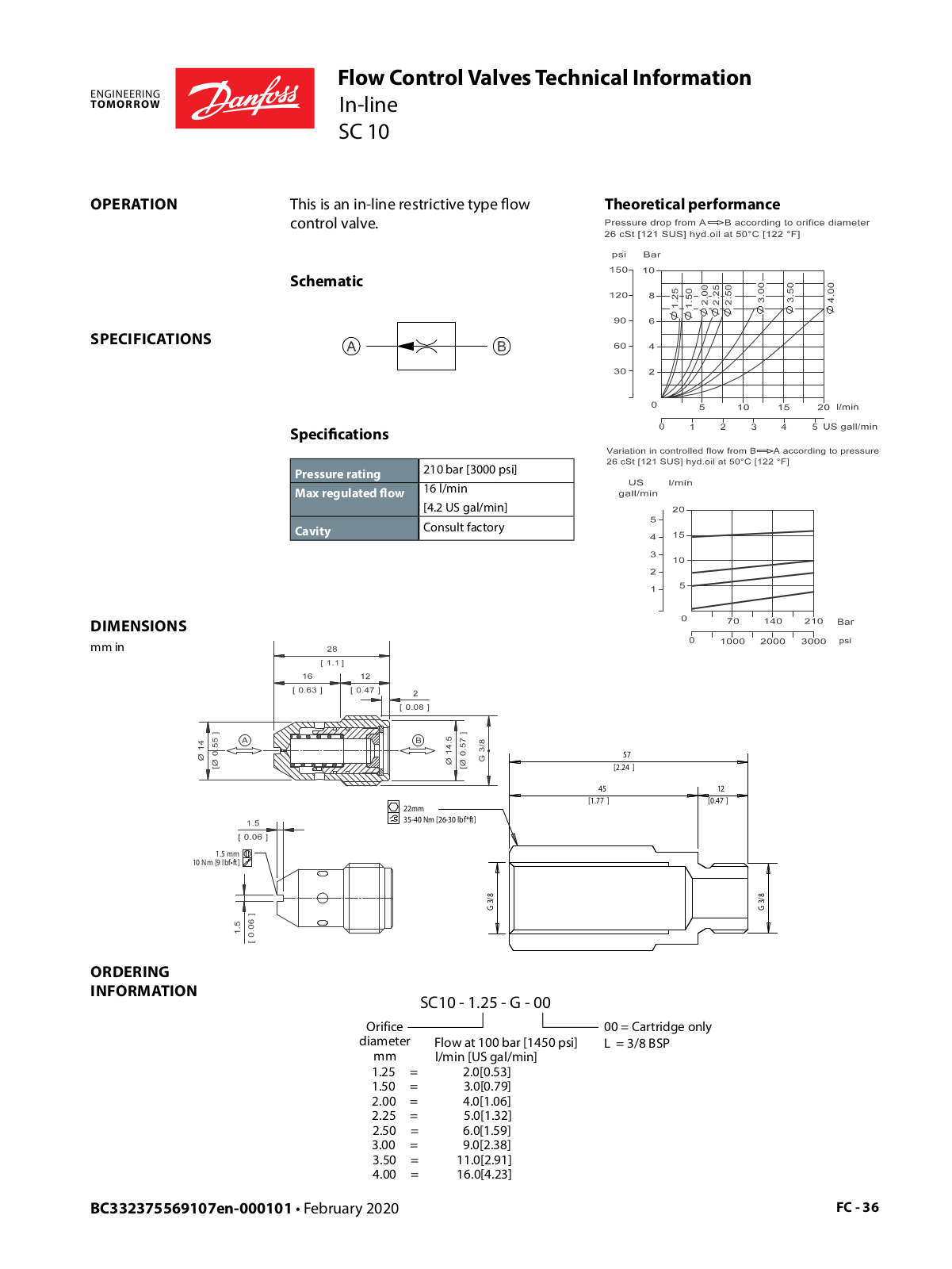 Danfoss SC 10 Technical Information