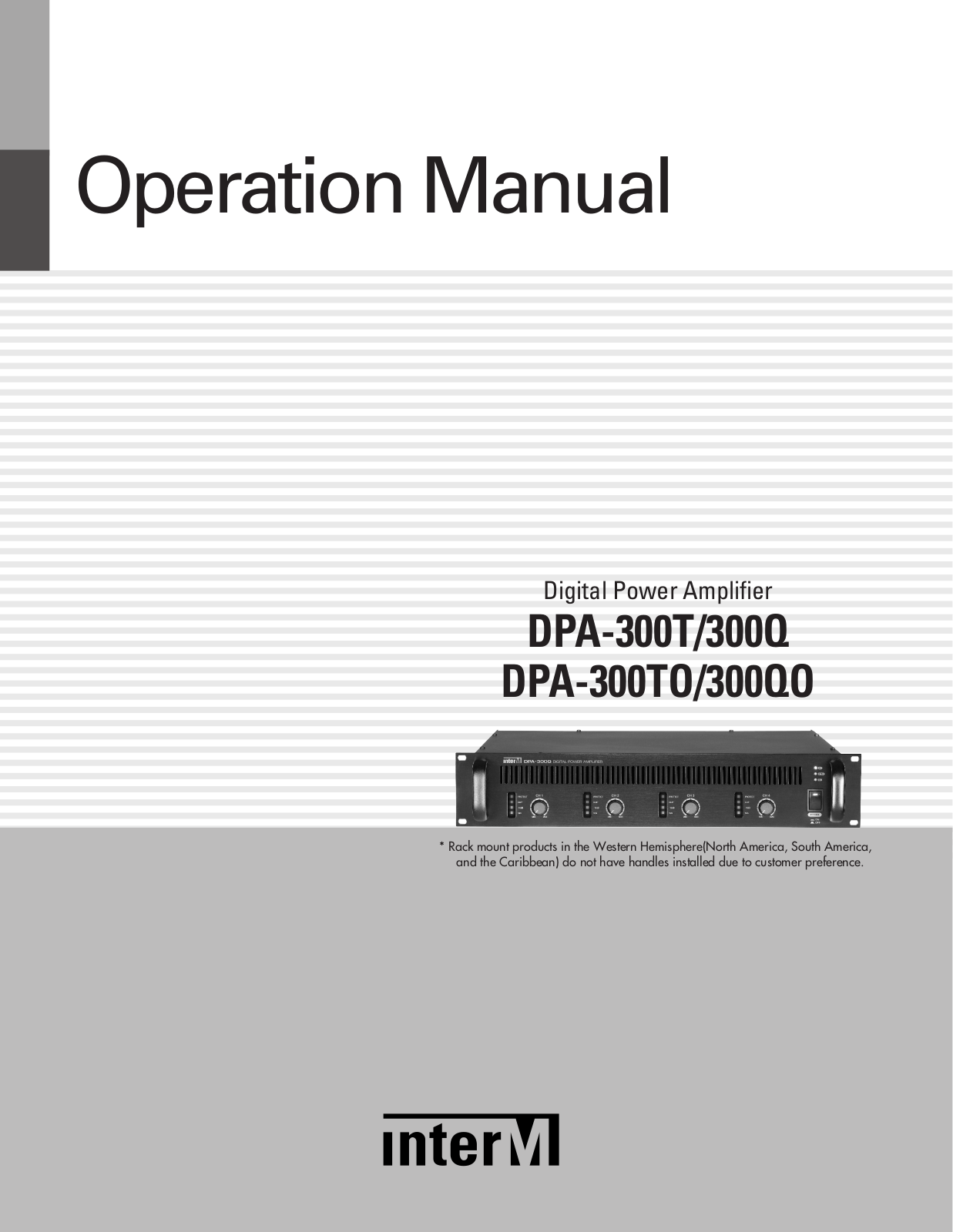 Inter-M DPA-300T User Manual