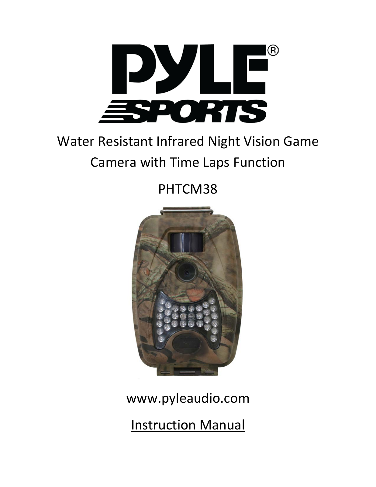 PYLE Audio PH-TCM38 Instruction Manual