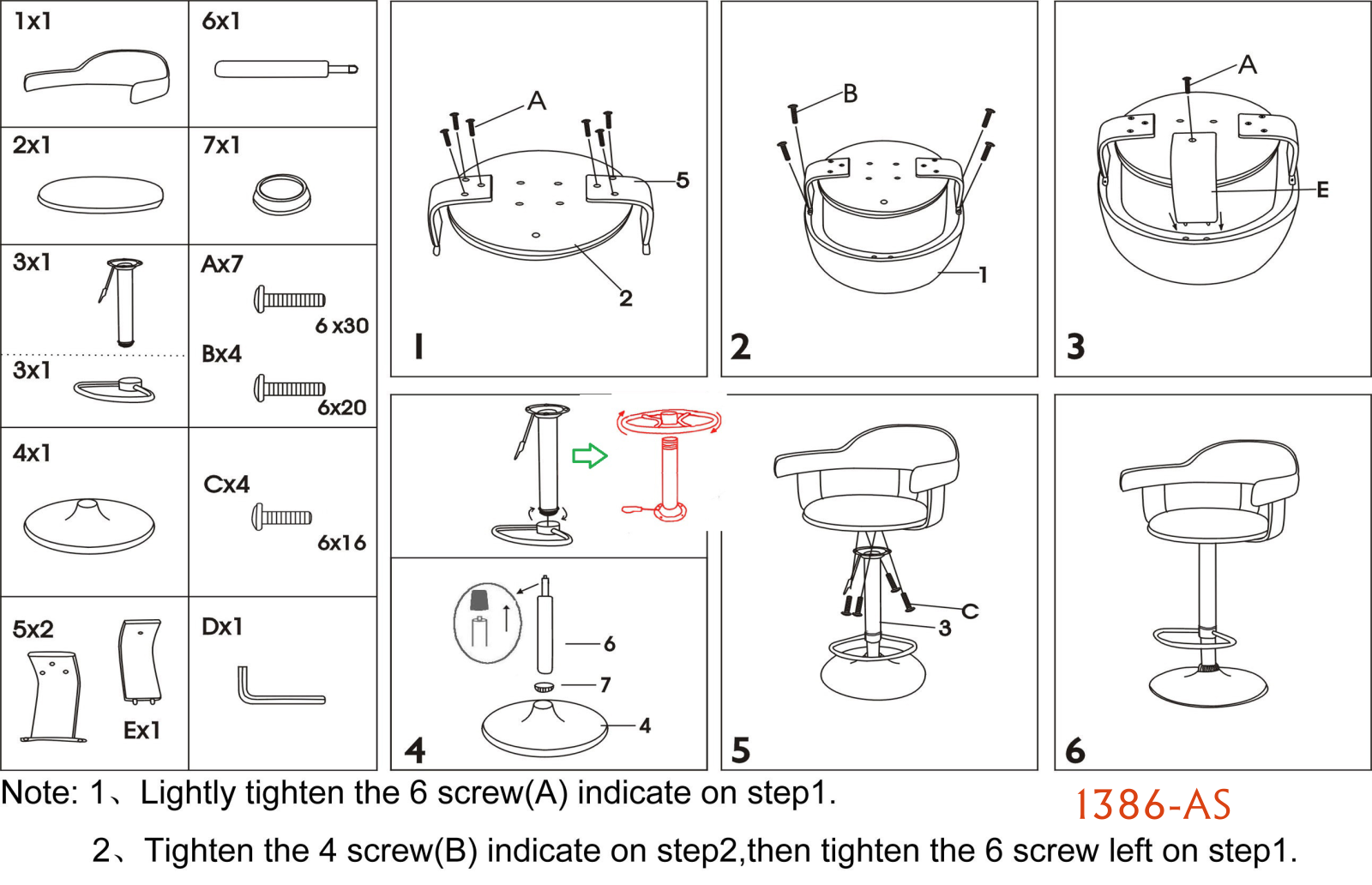 Chintaly 1386ASGRY User Manual