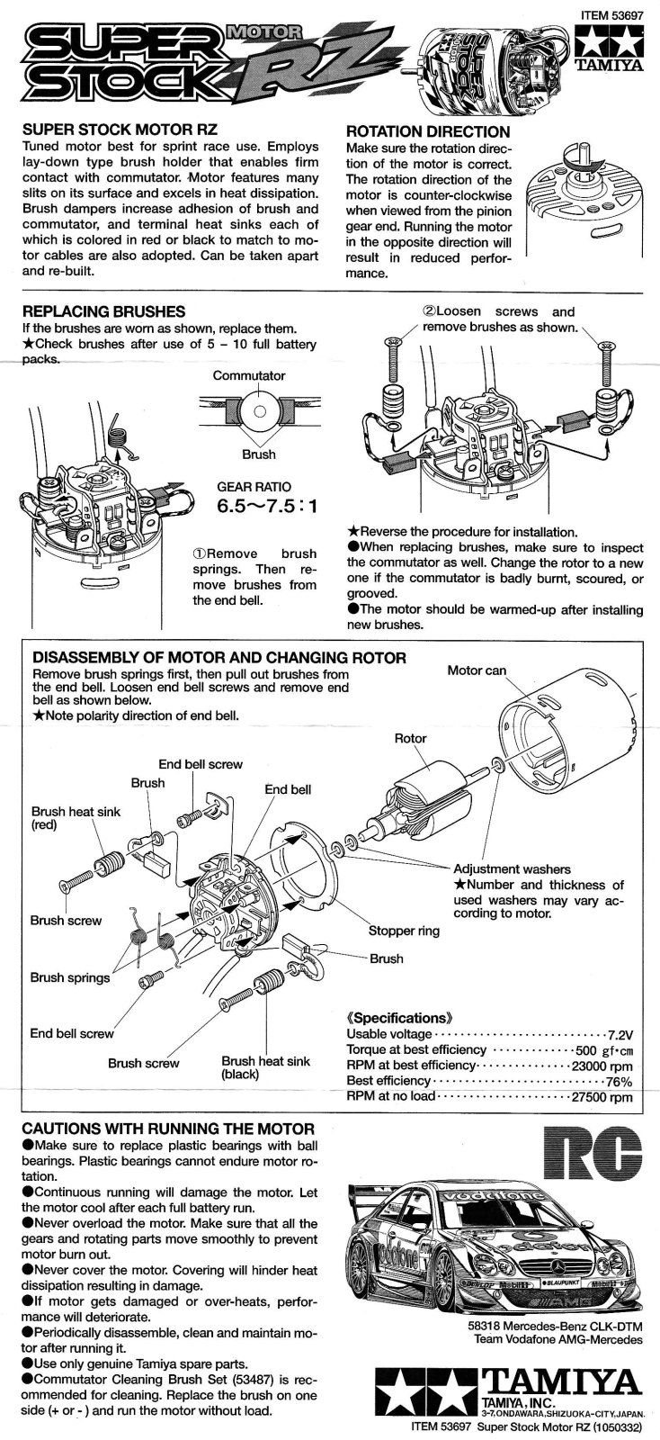 Tamiya 53697 User guide - ManualMachine.com