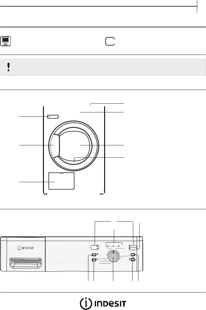 Indesit IND 90111 User Manual