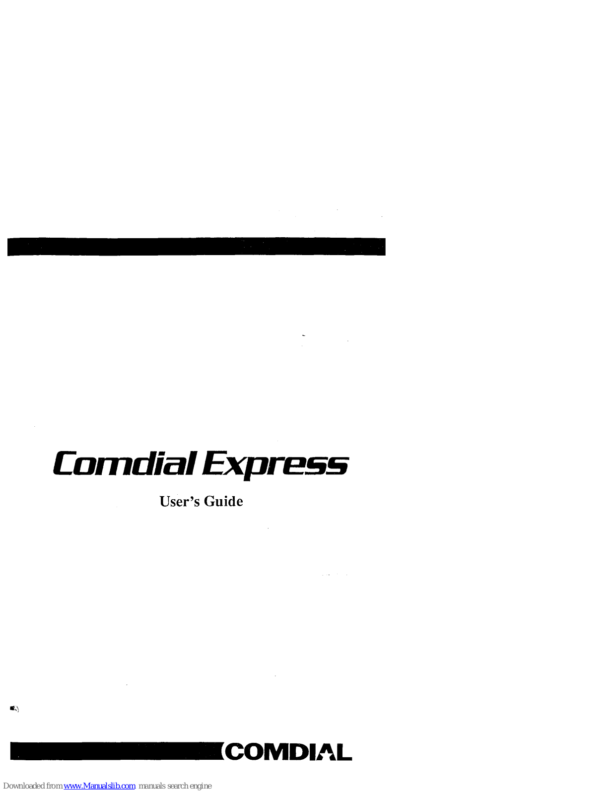 Comdial X34PT, X80PT, X60PT, 6016S Series, 6102 Series User Manual