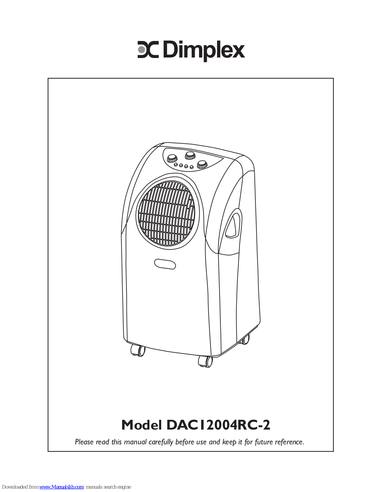 Dimplex DAC12004RC-2 User Manual