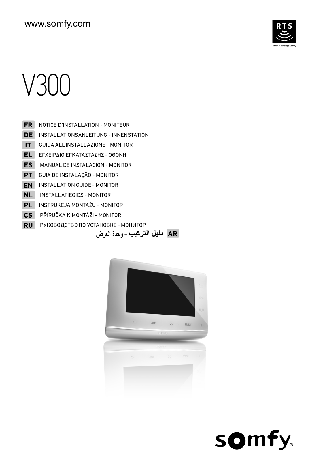 SOMFY V350 User guide - ManualMachine.com